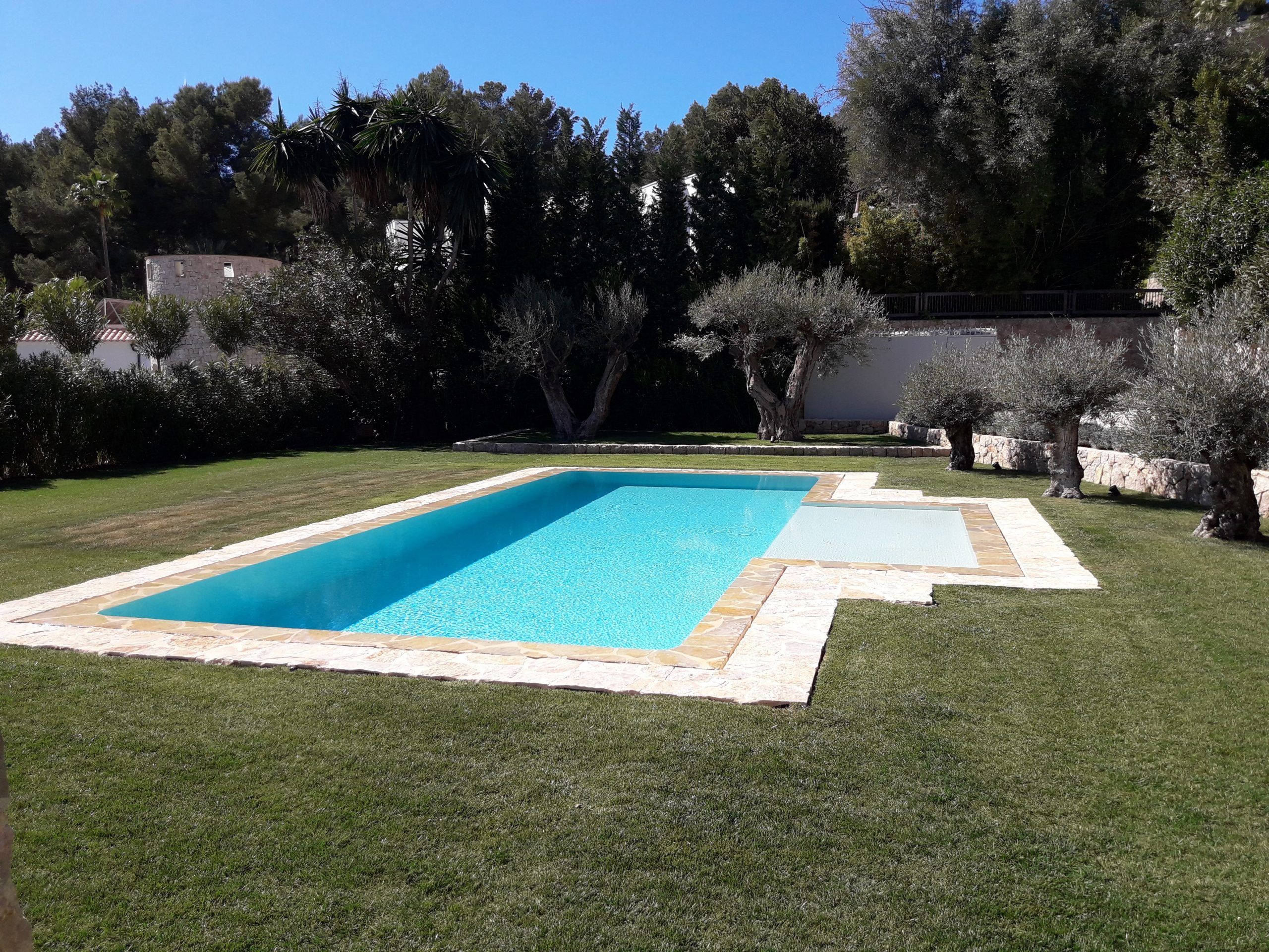 Jardin diseñado por Es Fasser en Mallorca