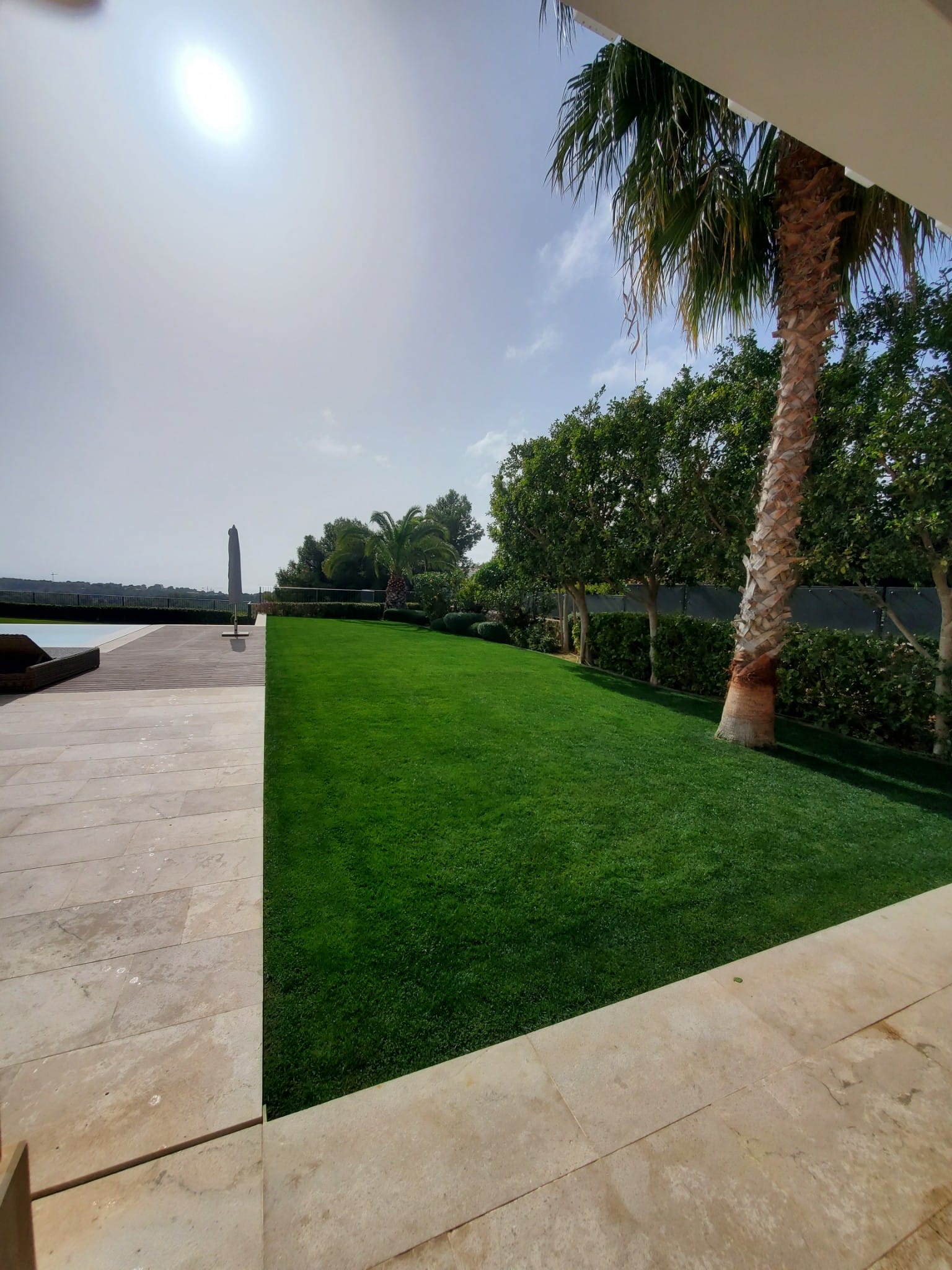 Jardin diseñado por Es Fasser en Mallorca